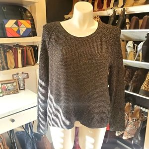 Rachel Roy Metallic Detail Sweater